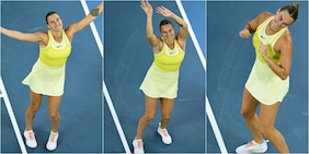 Sabalenka, subito show agli Australian Open: balla in campo dopo la vittoria al debutto!