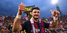 Orsolini e il Bologna, festa grande al Dall'Ara dopo la vittoria contro l'Inter