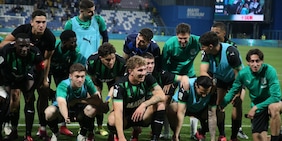 Sassuolo, ecco la premiazione: con il Catanzaro sarà festa promozione