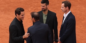 Tributo a Nadal, che show al Roland Garros: Djokovic, Federer e Murray riuniti per lui