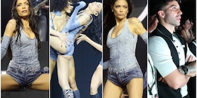 Elodie, lo spettacolo a San Siro è pazzesco: Andrea Iannone applaude tra il pubblico