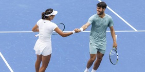 Alcaraz e le fatiche di Cincinnati: con Raducanu dura solo 50 minuti nel doppio misto!