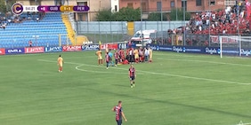 Paura per Davide Riccardi in Gubbio-Perugia: ha perso conoscenza, le sue condizioni