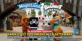 Skifidol Italian Brainrot, sabato 27 e domenica 28 settembre il gran finale a MagicLand