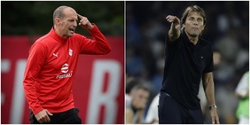 Milan-Napoli è Allegri contro Conte: i numeri da record di due allenatori top
