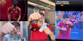 “Destro, sinistro, Mati Soulé”: l’esultanza da pugile e la promessa mantenuta al rapper Ince