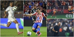 Champions League, tris Mbappé. Raspadori lancia l'Atletico, Osimhen gela il Liverpool, De Zerbi show