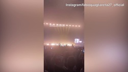 Concerto Olly, Fabio Quagliarella presente