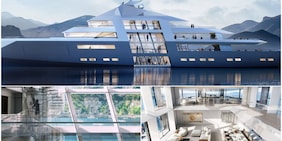 Svelato il super yacht da 350 milioni di euro: all'interno salotti a tripla altezza e vista panoramica!