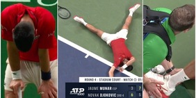 Odissea Djokovic, la partita con Munar a Shanghai è un calvario: dalla caviglia infortunata al vomito in campo. Giocatori allo stremo