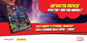 Album Marvel in edicola in omaggio con il Corriere dello Sport-Stadio e tante altre sorprese