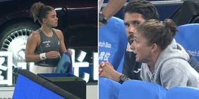 Jasmine Paolini in difficoltà con Yuan, arriva in soccorso Sara Errani: "Dammi retta, le devi mettere..."