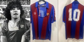 Maradona, ritrovata finalmente la maglia strappata in Barcellona-Athletic Bilbao