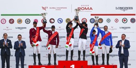 Global Champions League, le Cannes Stars conquistano il Circo Massimo. Paris Panthers terzi con Grimaldi e Pezzoli. Camilli eroe di giornata: suo l'individuale della 1.60 a tempo