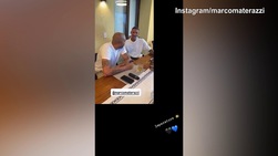 Materazzi e Adriano, eccoli di nuovo insieme!
