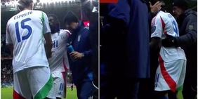 Kean infortunato, si fa male alla caviglia: Gattuso e la panchina dell'Italia si alzano al cambio, e...