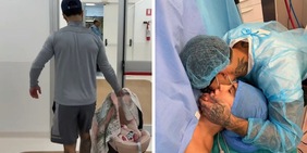 Giulia De Lellis torna a casa con la figlia: dove ha partorito e la dedica a Tony Effe