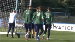 Italia, allenamento prima della sfida a Israele