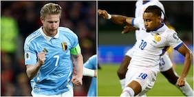 Qualificazioni Mondiali: De Bruyne trascina il Belgio, alla Francia non basta Nkunku