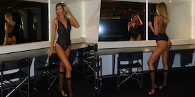 Viky Varga in camerino gioca con lo specchio e fa impazzire i social