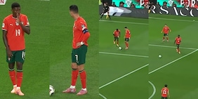 Cristiano Ronaldo e Nuno Mendes non si capiscono, i social non perdonano: "È lo schema più brutto del 2025"