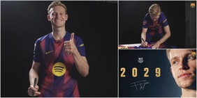 De Jong rinnova col Barcellona e si emoziona: le parole dopo la firma