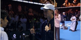 Sinner e l'imprevisto durante l'intervista dopo la vittoria su Tsitipas: un ragazzo gli chiede la giacca ma poi arriva la security e...