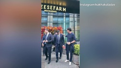 Georgia, Nesta in visita all'ambasciata italiana ritrova Kaladze