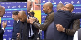 Henry sistema la cravatta a Tudor, che siparietto prima di Como-Juve. "Devi tifare Juve..."