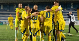 Ucraina, un sorriso oltre la guerra: la nazionale di calcio per amputati vince in Nations League