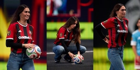 Melissa Satta sbaglia dal dischetto in Kings League, l'ex fidanzato...