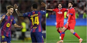 Champions League, Barcellona e Psg a valanga su Olympiakos e Leverkusen: crollano Mourinho e Simeone