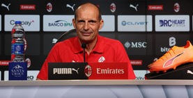Allegri: "Milan in fuga? Stiamo calmi. Le polemiche dopo la Fiorentina cose che succedono"