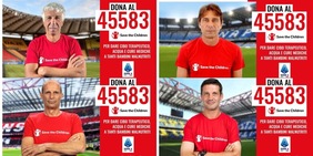 La Serie A in campo per Save the Children
