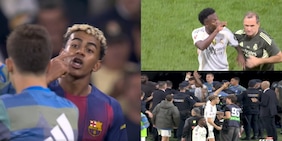Yamal provoca, Vinicius risponde: clamorosa rissa nel finale di Real-Barcellona. Interviene anche la polizia!