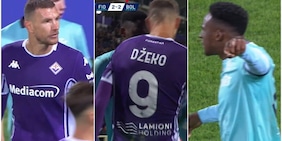 Scintille tra Lucumì e Dzeko, "ci vediamo dopo": la rissa in campo nel finale accende gli animi