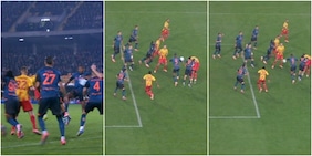 Tocco di mano di Juan Jesus in Lecce-Napoli, per Collu è calcio di rigore: la fotosequenza