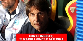 Conte allunga in vetta