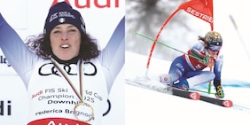 Brignone, forza e coraggio