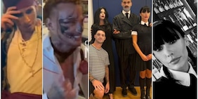 Tutto il Napoli mascherato per Halloween: riconoscete Harry Potter e la famiglia Addams?