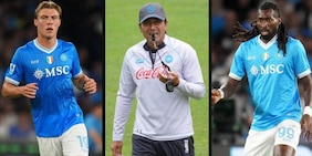 Napoli-Como, la formazione ufficiale di Conte