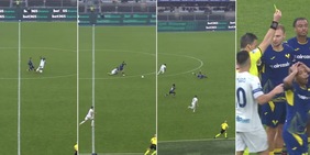 Moviola Verona-Inter, altro che direzione dell'azione: Bisseck era da rosso
