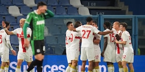 Colpo Genoa in casa del Sassuolo: Berardi risponde a Malinovskyi, decide Ostigard