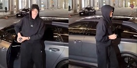 Il rientro di Sinner in Italia in gran segreto: l'arrivo a Torino incappucciato