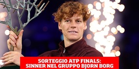 Sorteggio Atp Finals: ecco gli avversari di Sinner