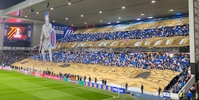 Rangers, una coreografia tutta romana: Colosseo e musica del Gladiatore