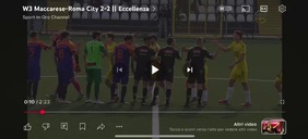 Rifila una testata a un giocatore del Roma City: l'arbitro vede tutto ma non lo espelle