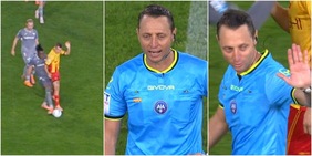 Abisso, che errore: confonde il Verona con l'Udinese a Lecce!