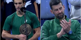 La frase di Musetti su Djokovic dopo la finale di Atene che accende il pubblico. E Nole risponde così