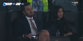 Ryan Friedkin in tribuna in dolce compagnia per assistere a Roma-Udinese